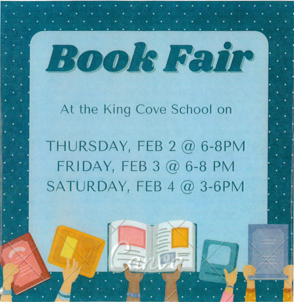 King Cove School Book Fair!
