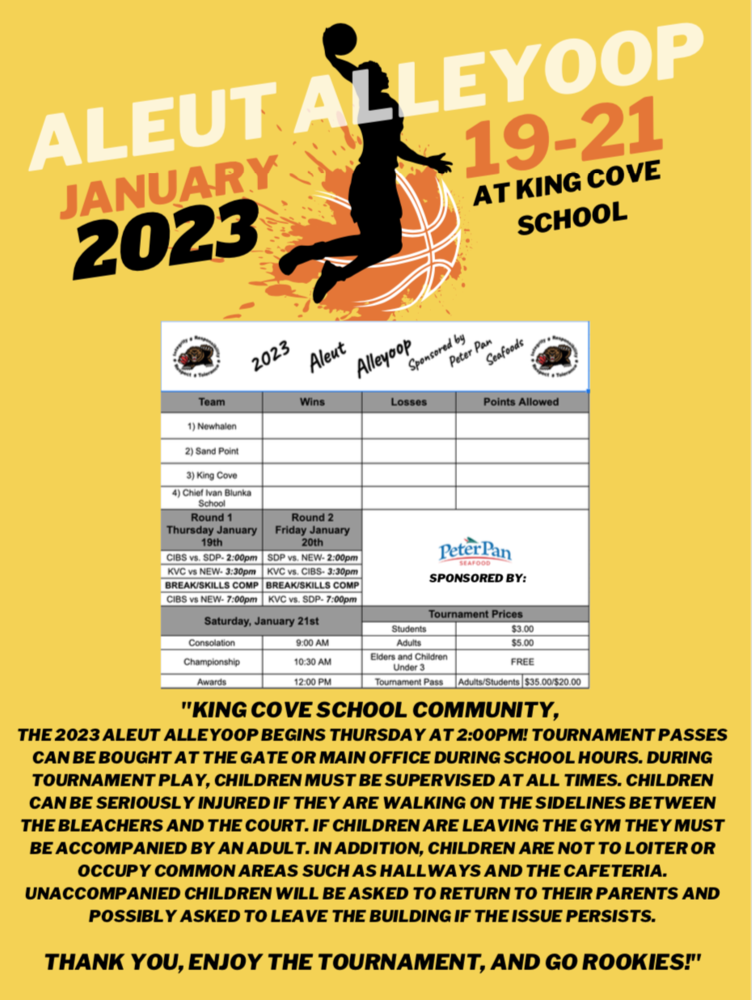 Aleut Alleyoop is only two days away!