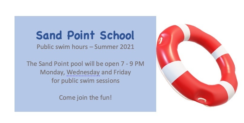 SDP summer pool hours are M, W, F - 7 -9 PM